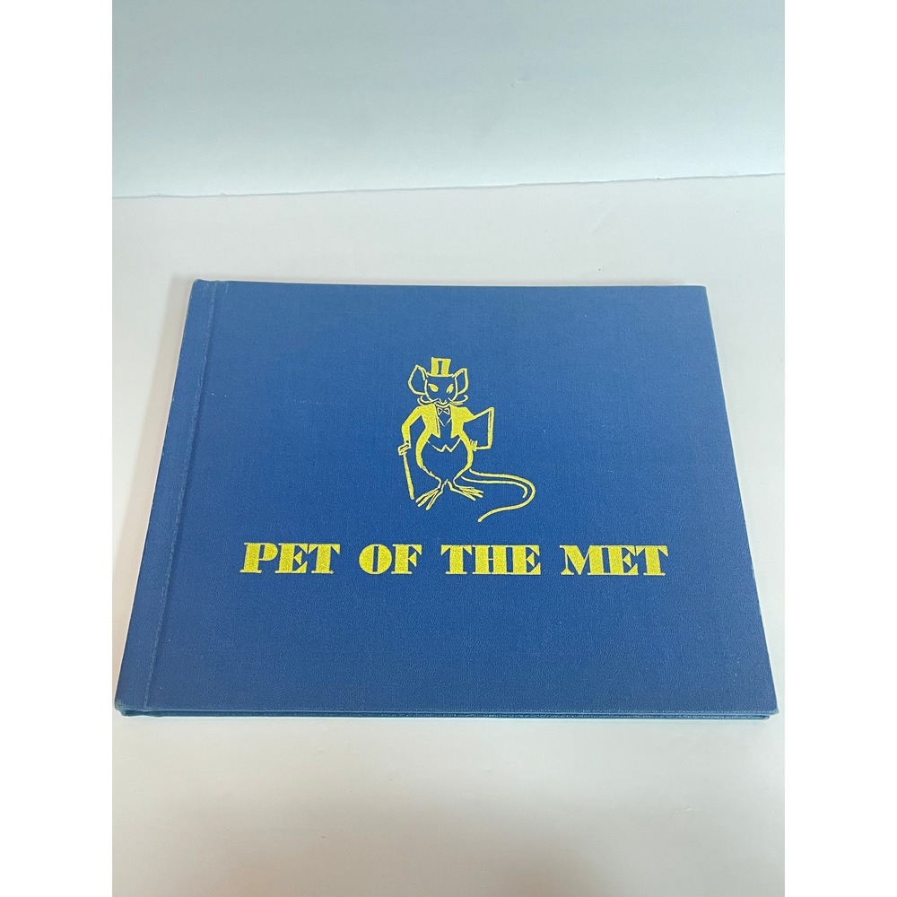 Pet of the Met Lydia and Don Freeman 1953 First Edition Junior Literary Guild